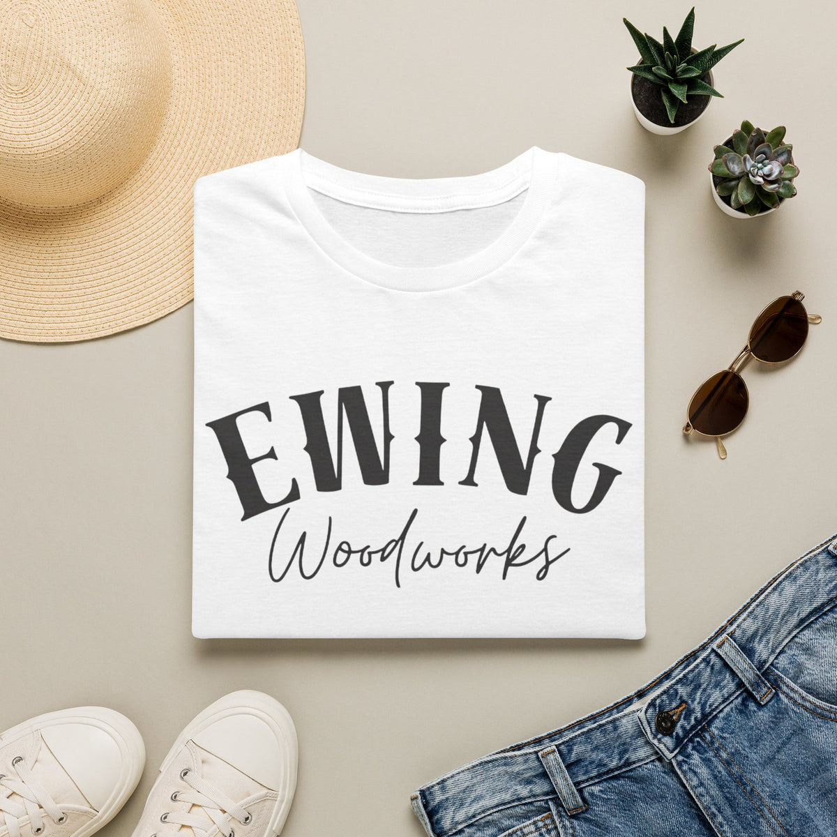 Ewing Woodworks Logo T-Shirt