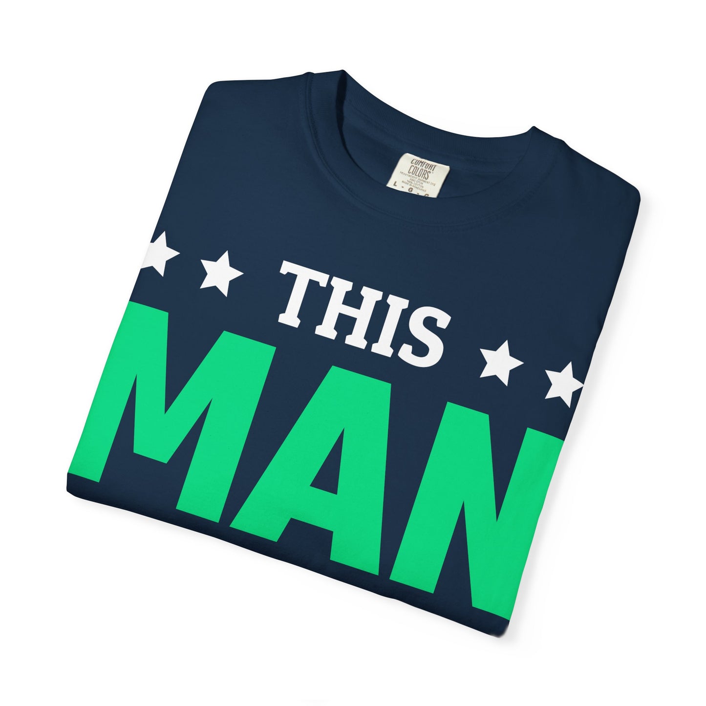 Woodworking T-Shirt — "This Man Loves Woodworking With His Wife" Gift