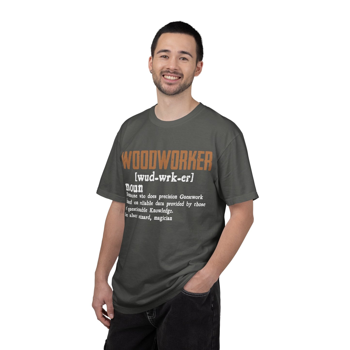 Woodworker Definition T-Shirt — Funny Carpenter Gift for Makers