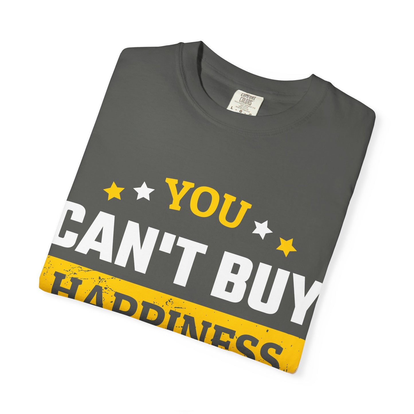 Woodworking T-Shirt - "You Can't Buy Happiness But Can Go Woodworking" Graphic Tee