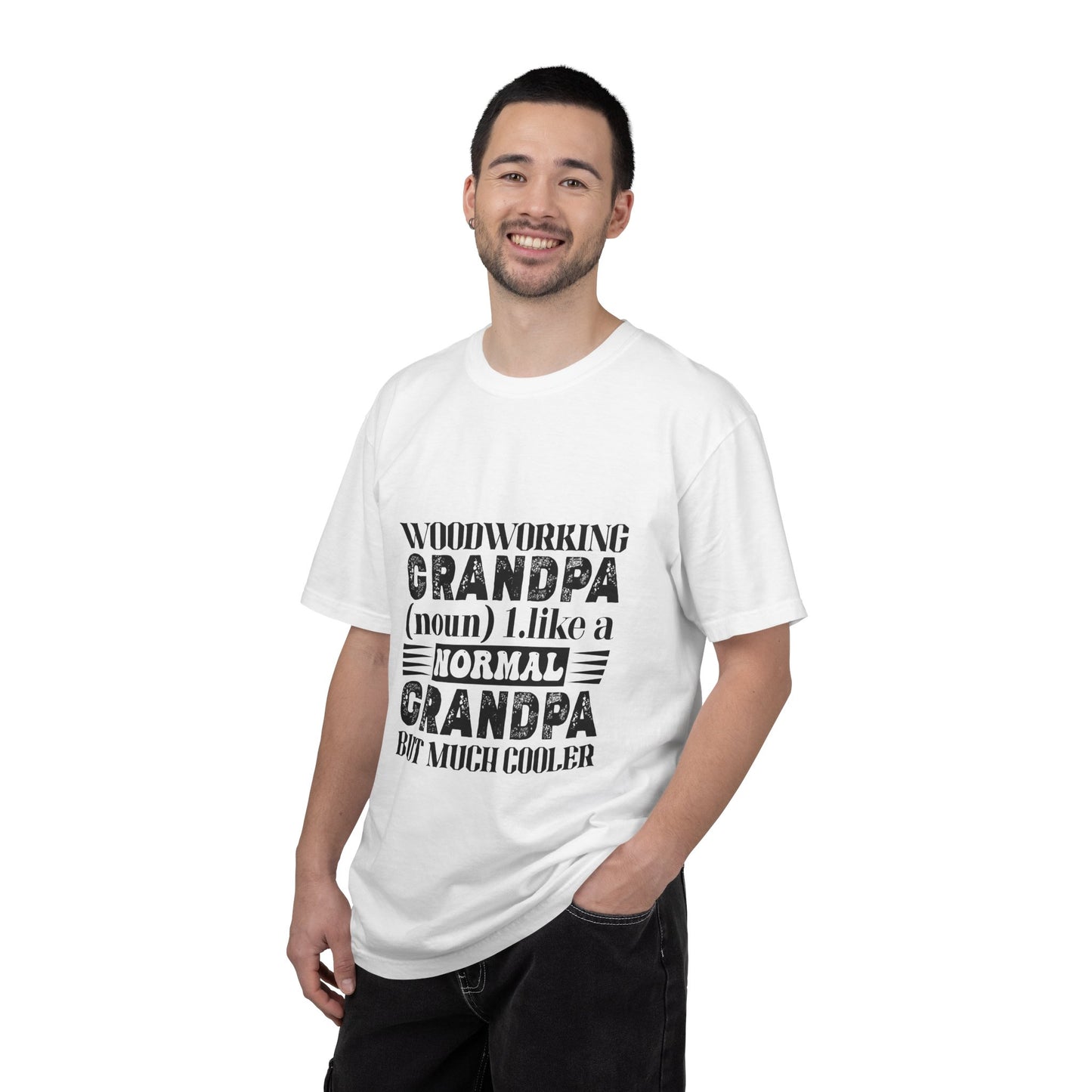 Woodworking Grandpa T-Shirt — "Woodworking Grandpa (noun) 1. like a normal grandpa but much cooler" Gift Tee