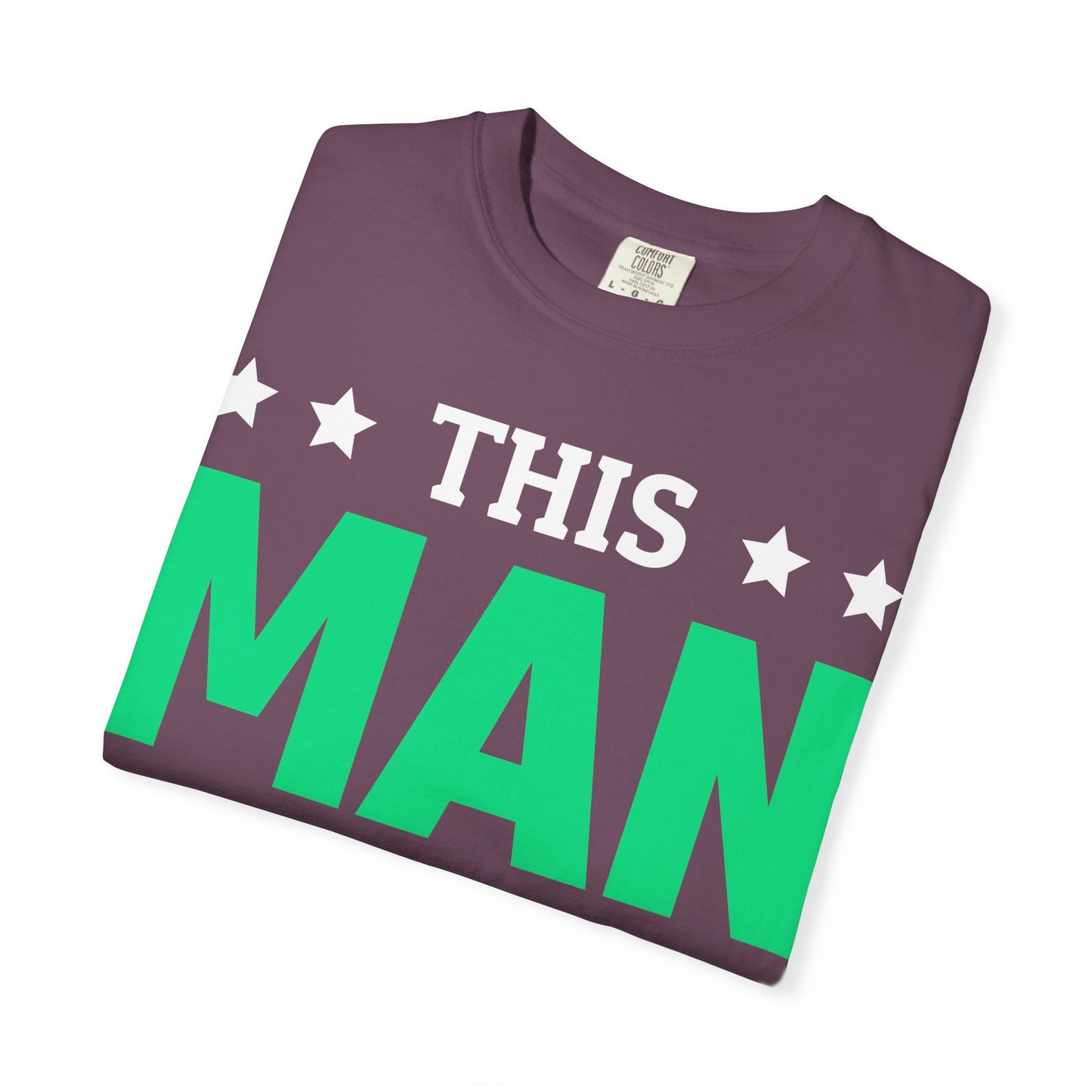 Woodworking T-Shirt — "This Man Loves Woodworking With His Wife" Gift