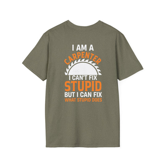 Funny Carpenter T-Shirt, Gift for Carpenters, Construction Worker Tee, Humor Clothing, Birthday Gift, DIY Enthusiast Apparel