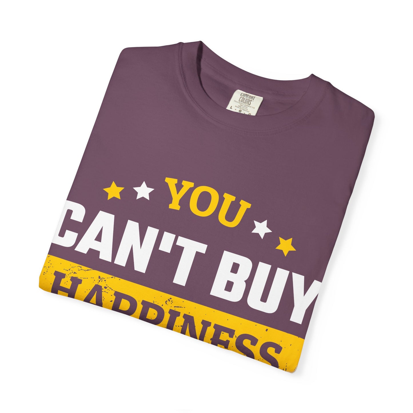 Woodworking T-Shirt - "You Can't Buy Happiness But Can Go Woodworking" Graphic Tee