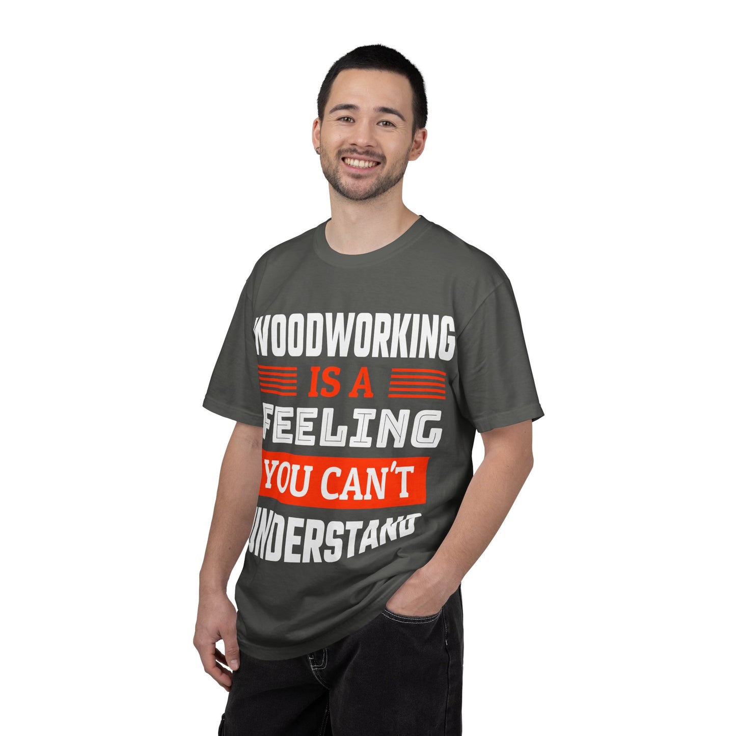 Woodworking Is a Feeling T-Shirt — Funny Carpenter Gift Tee
