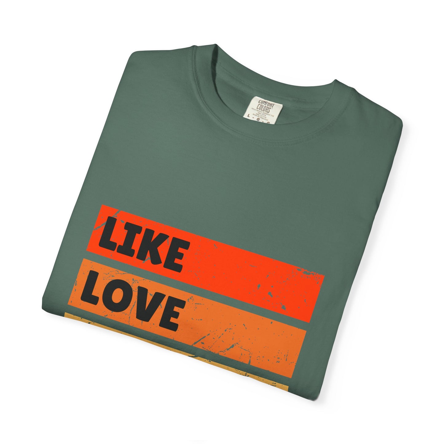 Like Love Laugh Woodworking T-Shirt — Vintage Striped Woodworker Tee