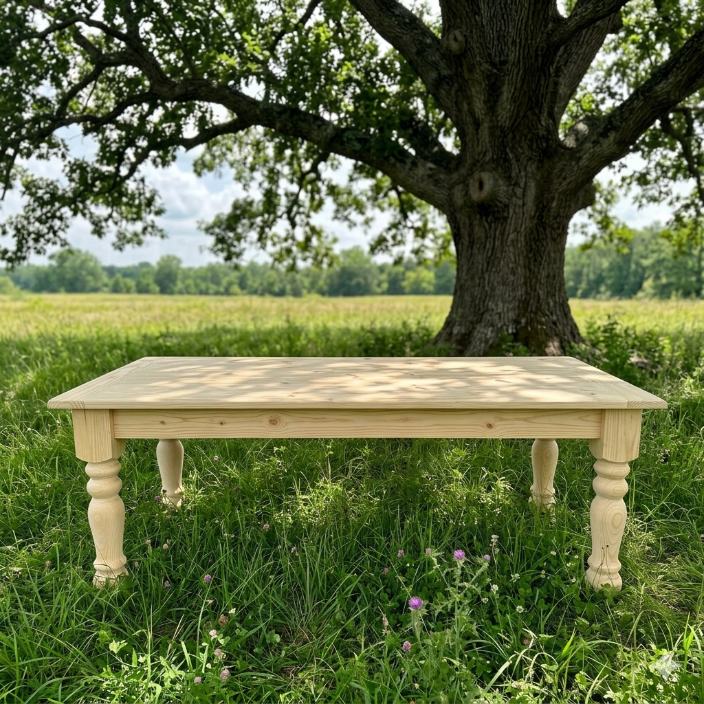 The Ilaria – Custom Solid Wood Dining Table