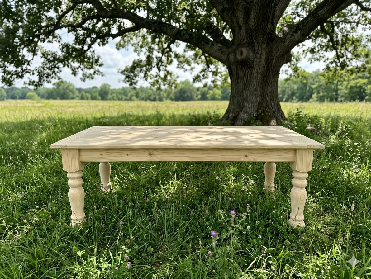 The Ilaria – Custom Solid Wood Dining Table