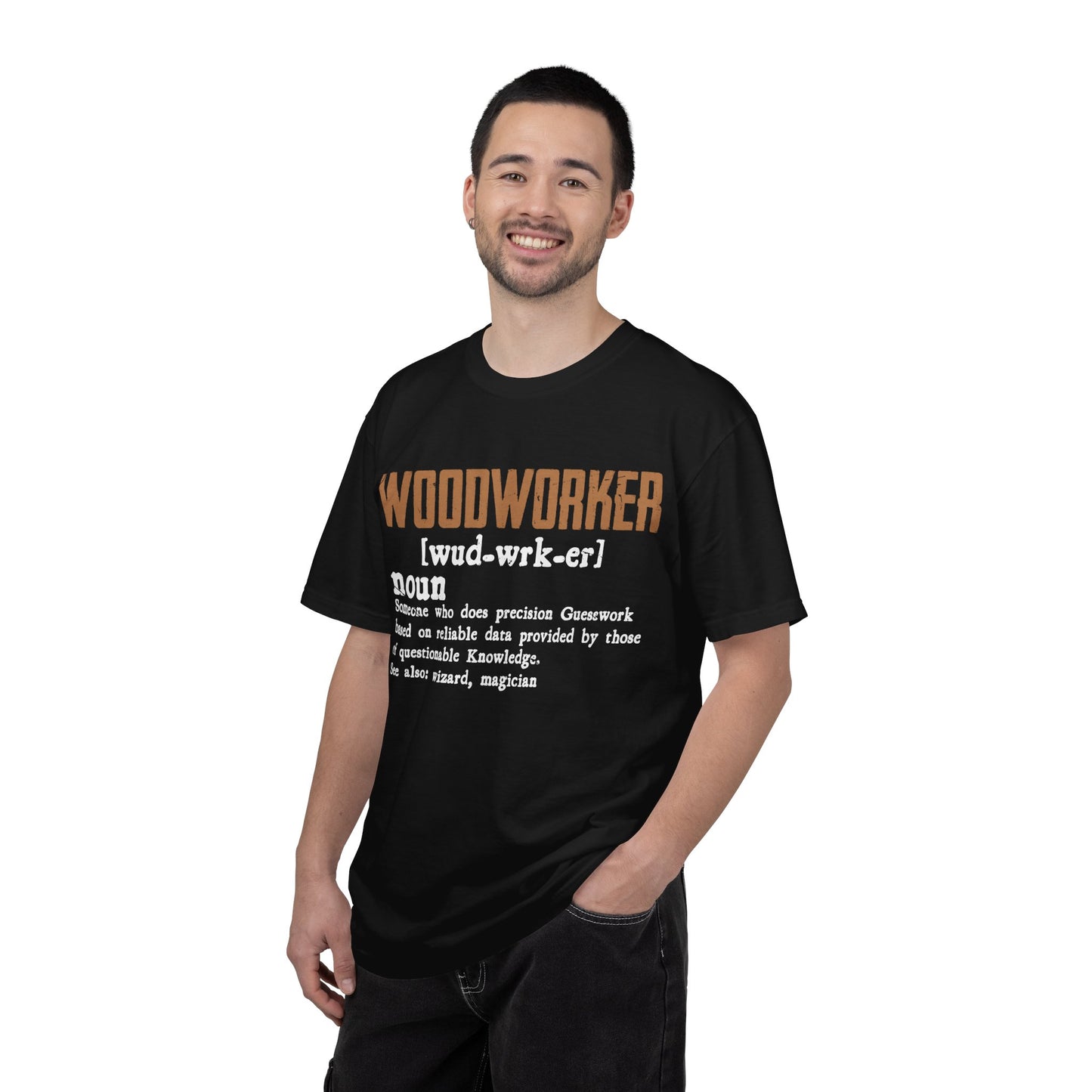 Woodworker Definition T-Shirt — Funny Carpenter Gift for Makers