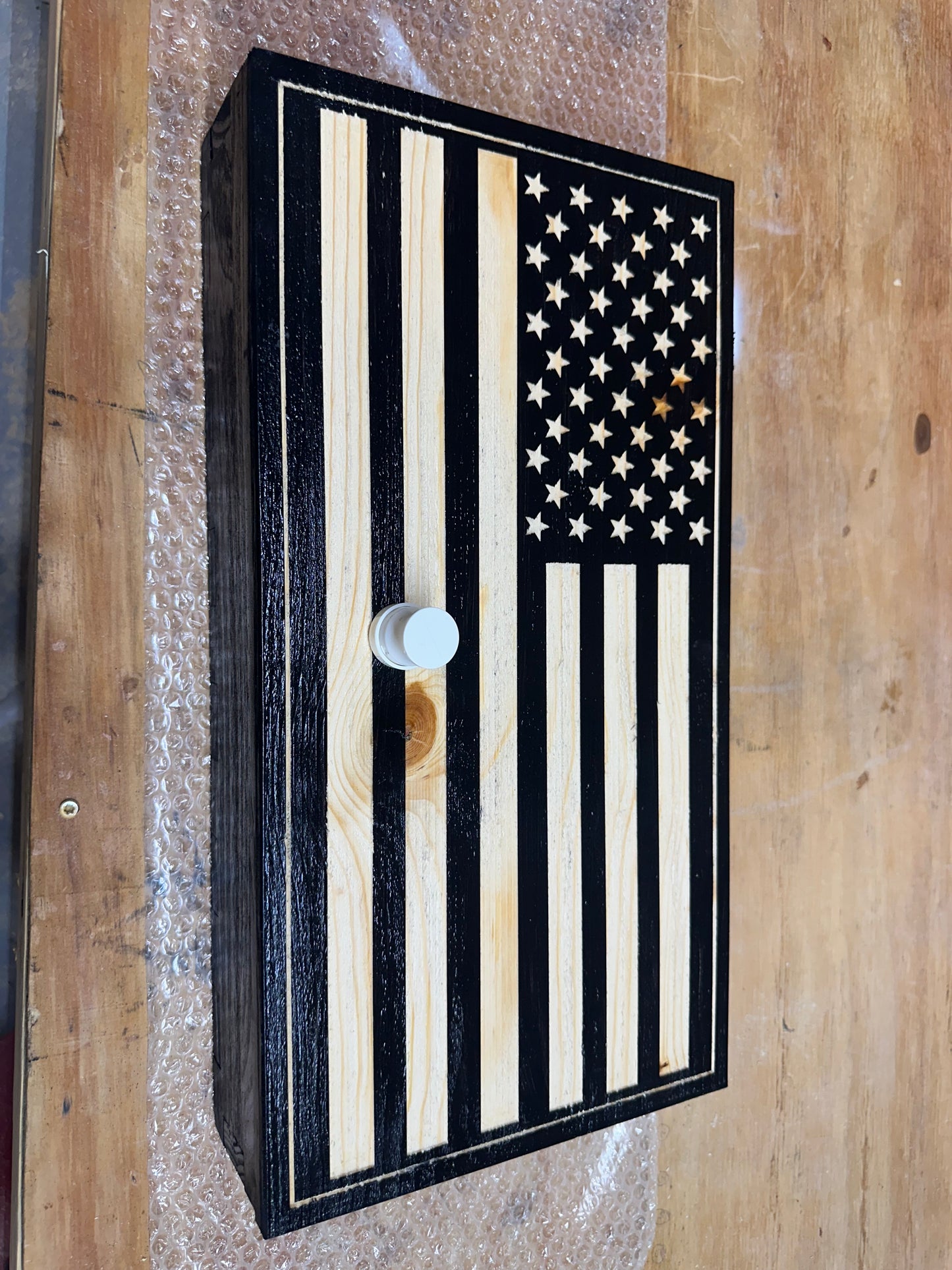 American Flag Handgun Concealment Case – Ready to Ship