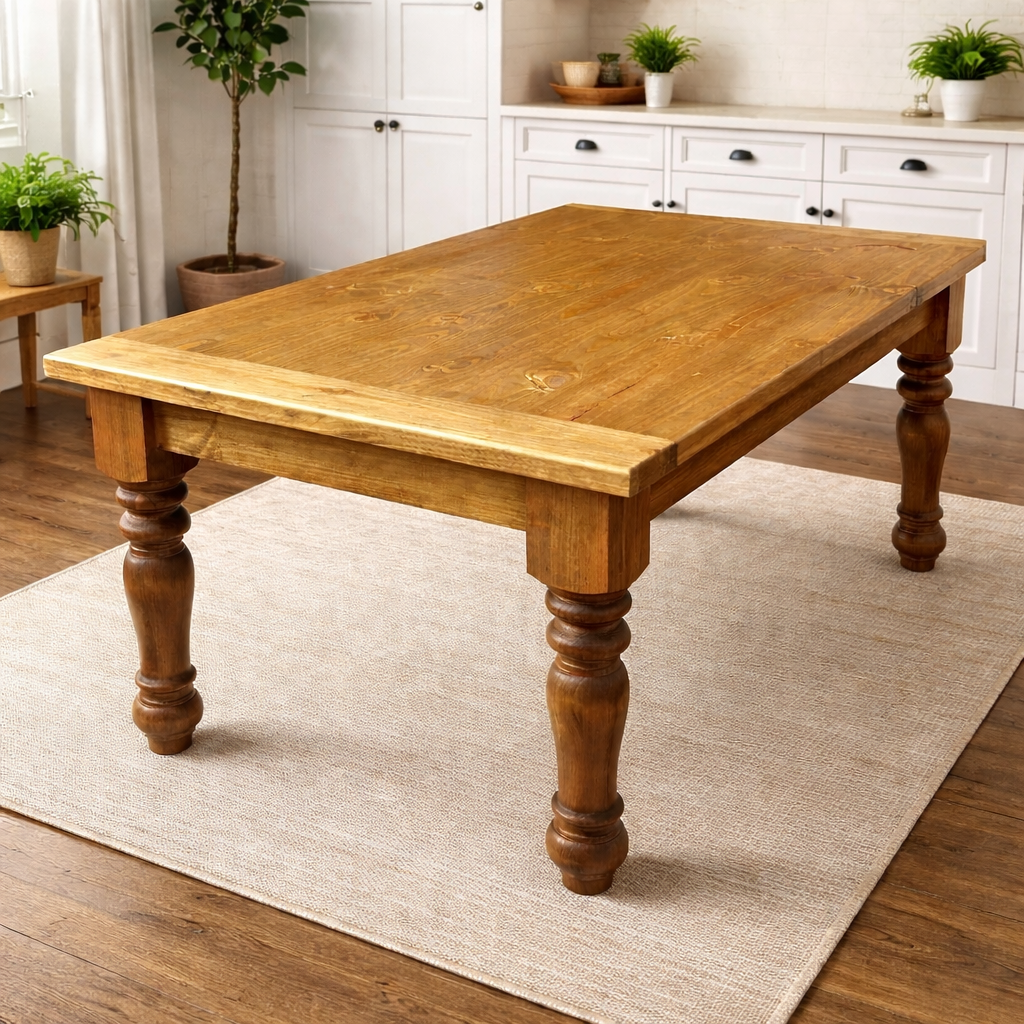 The Ilaria – Custom Solid Wood Dining Table