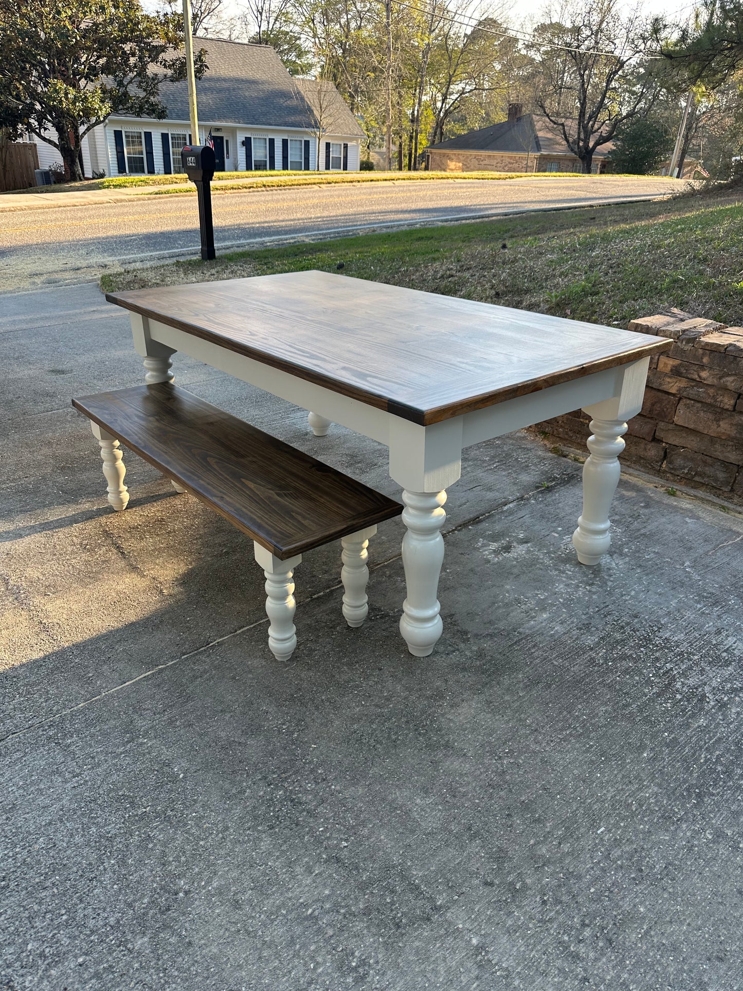 Custom Solid Wood Dining Table – $500 Build Deposit