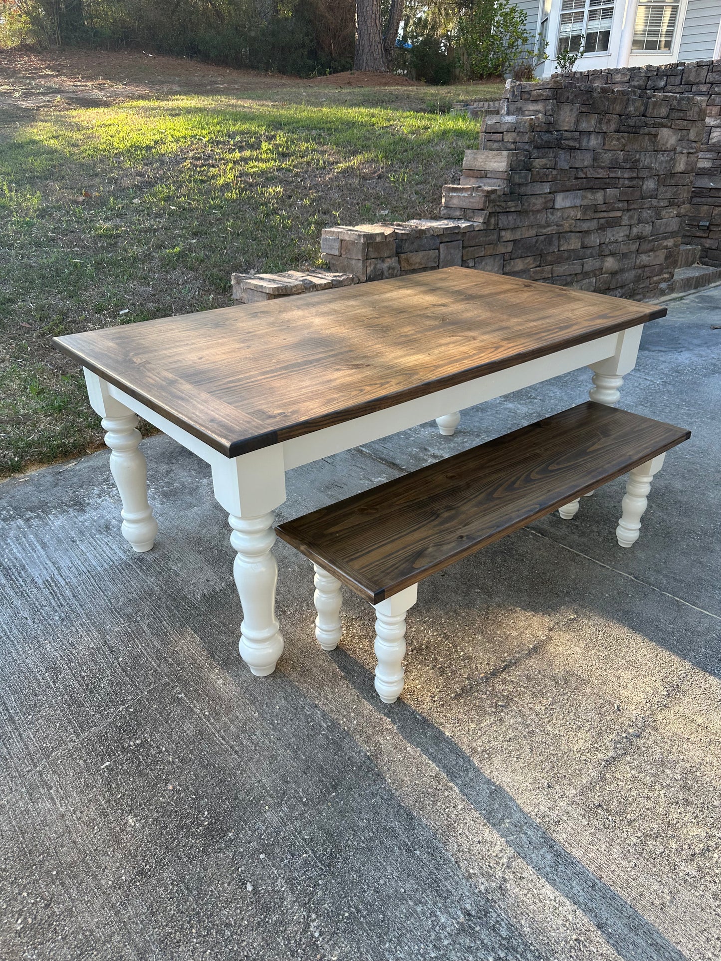 Custom Solid Wood Dining Table – $500 Build Deposit