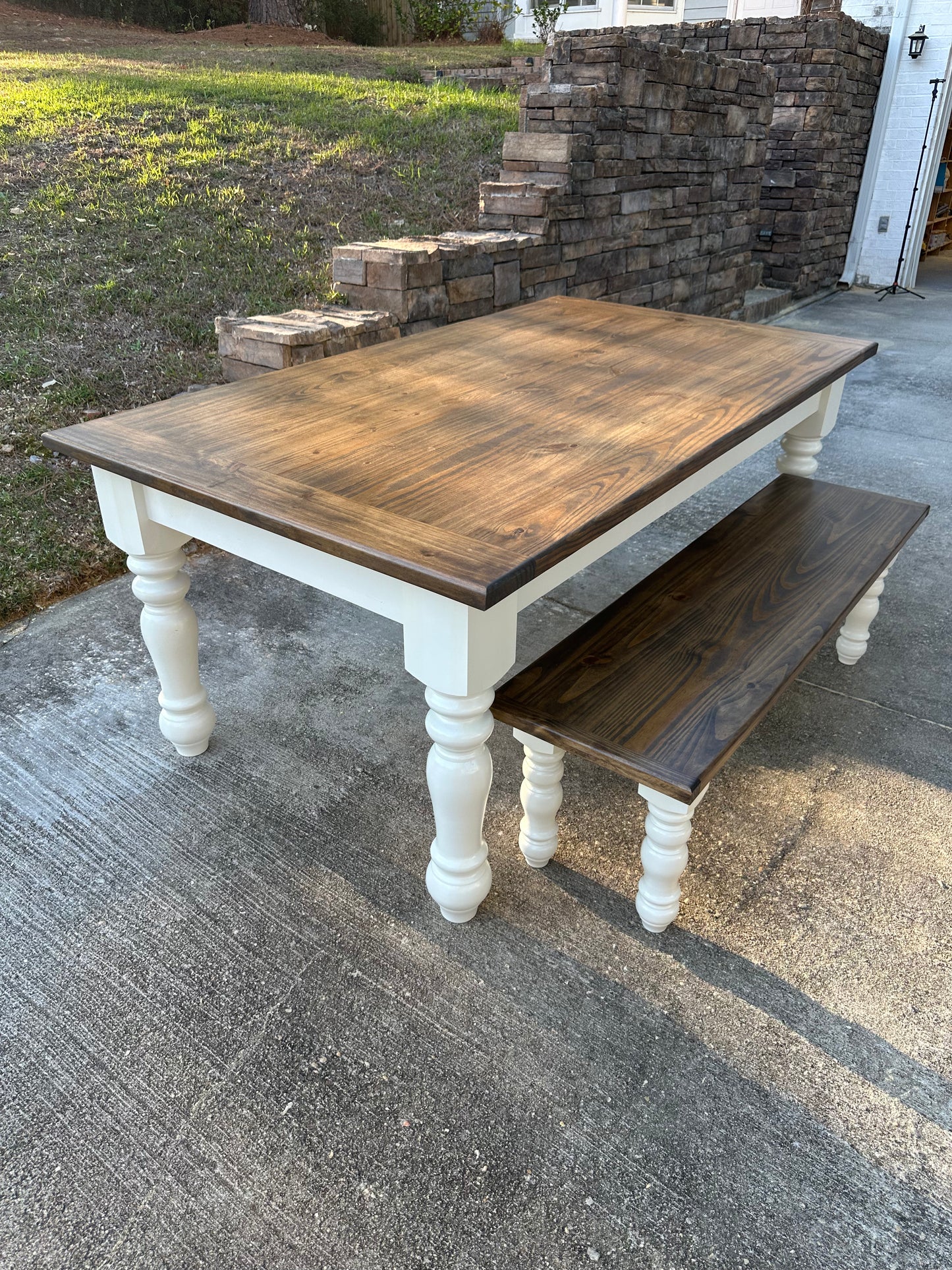 Custom Solid Wood Dining Table – $500 Build Deposit