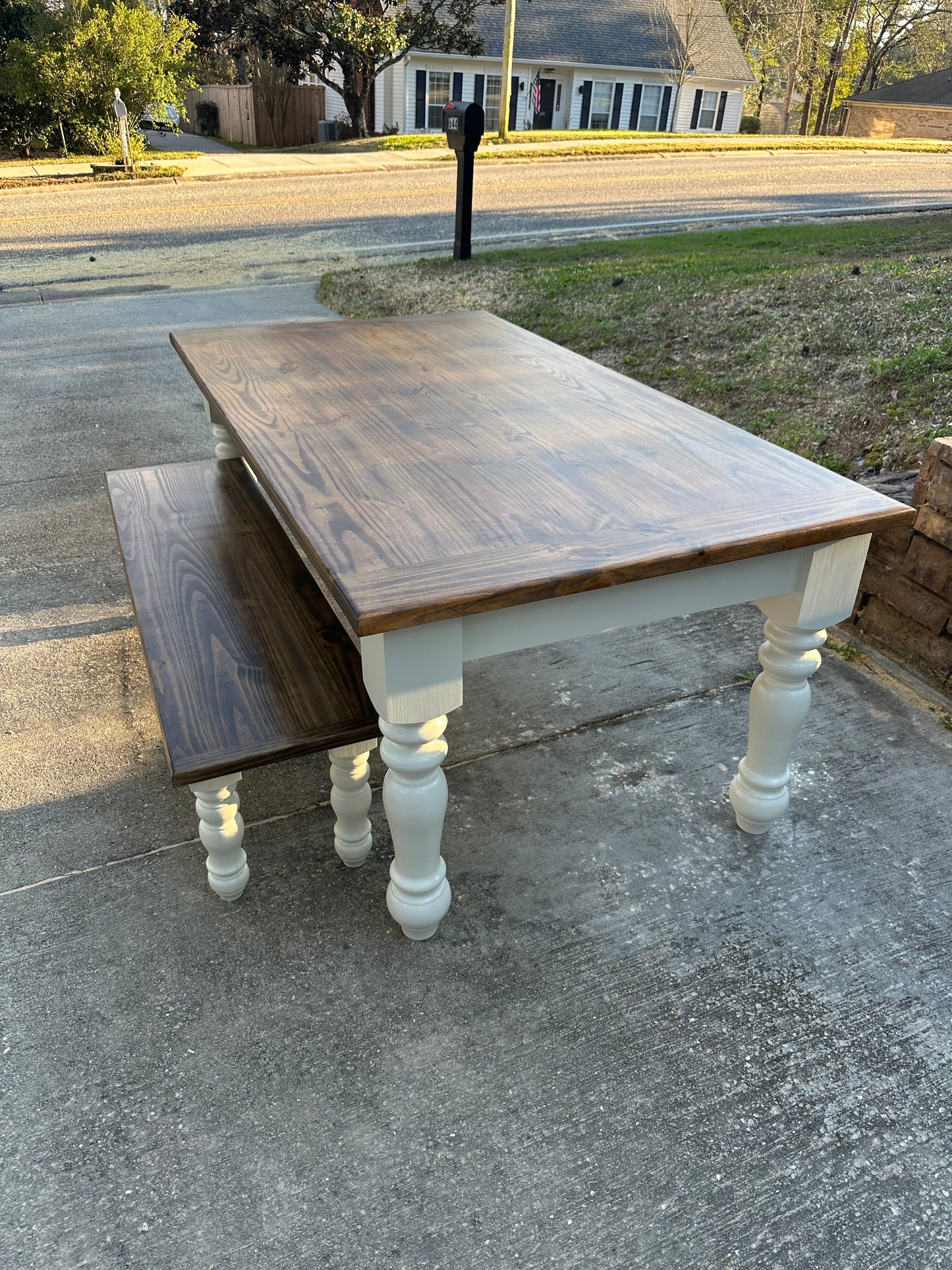 Custom Solid Wood Dining Table – $500 Build Deposit