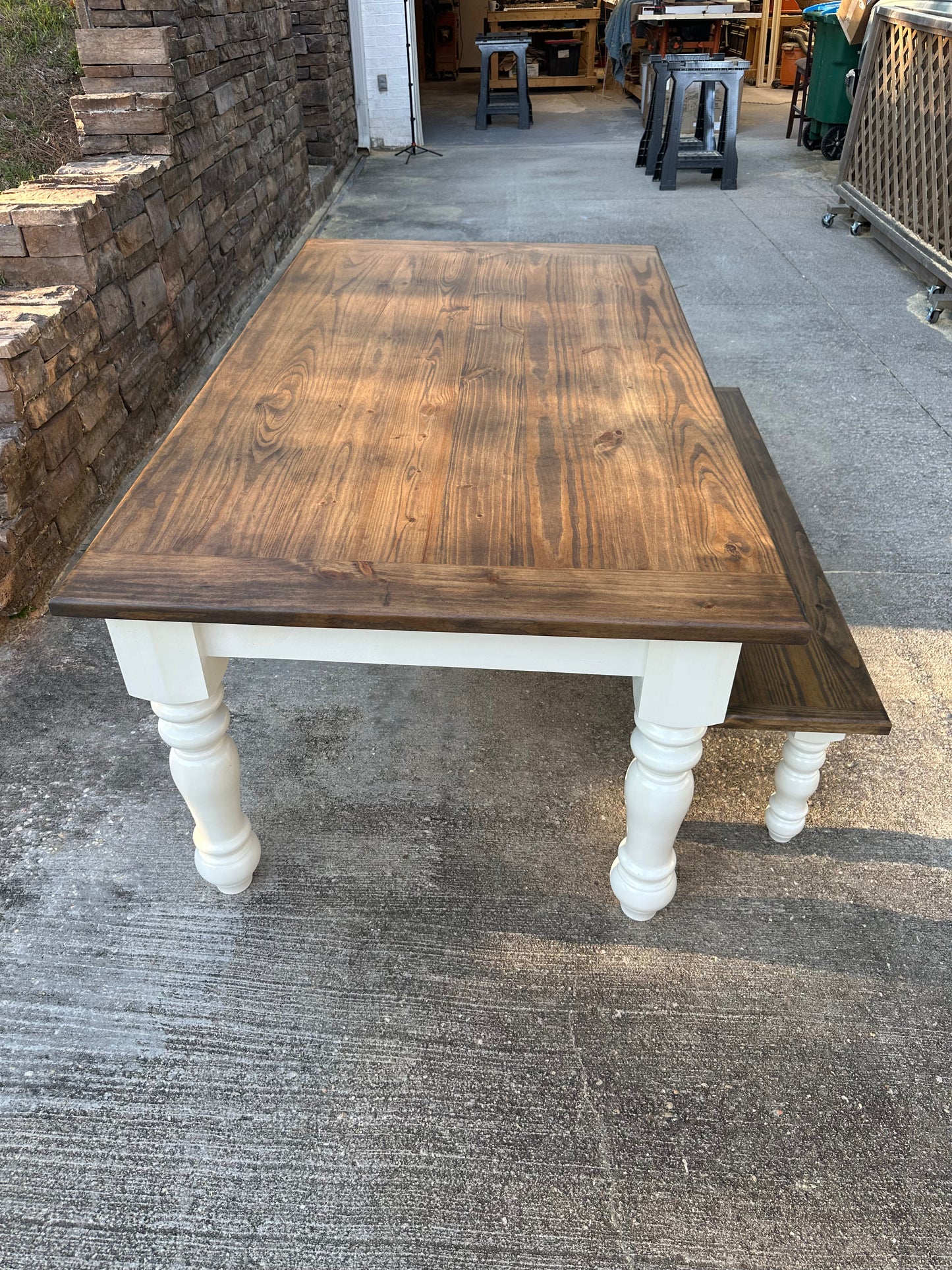 Custom Solid Wood Dining Table – $500 Build Deposit