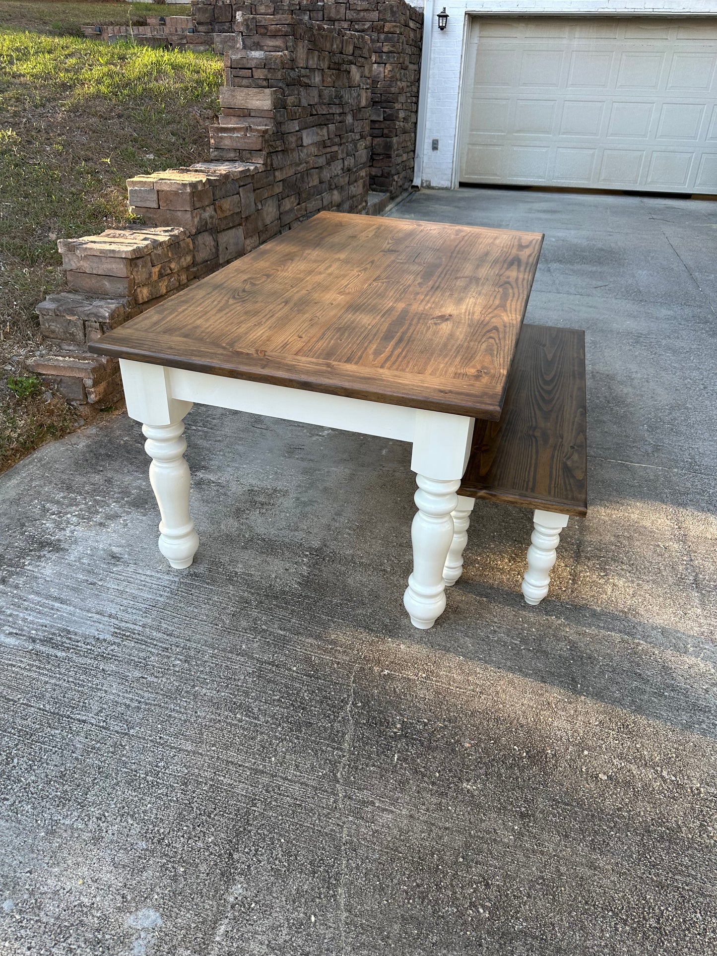 Custom Solid Wood Dining Table – $500 Build Deposit