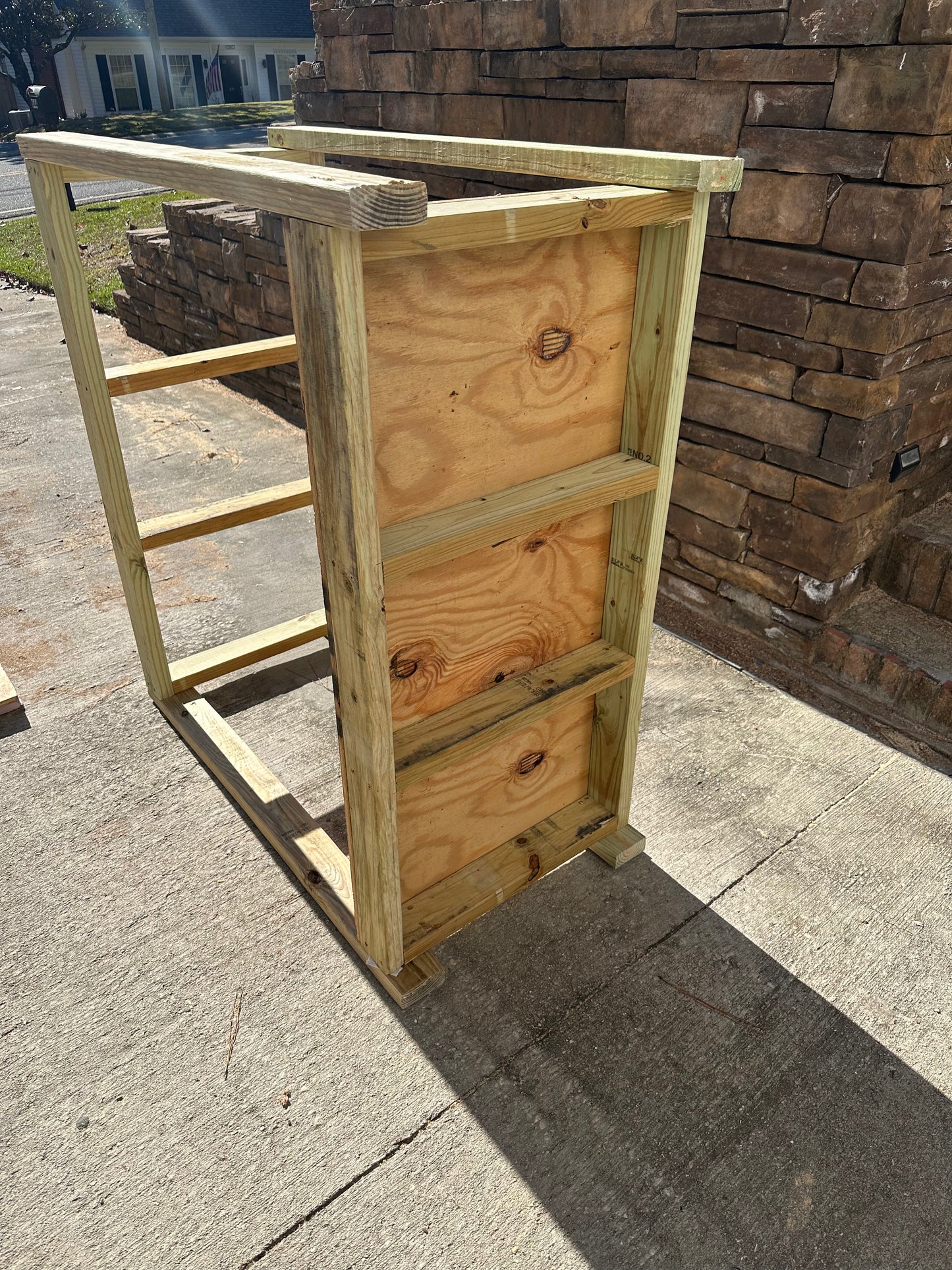 Firewood Rack – 4' x 4' x 2' – Made to Order