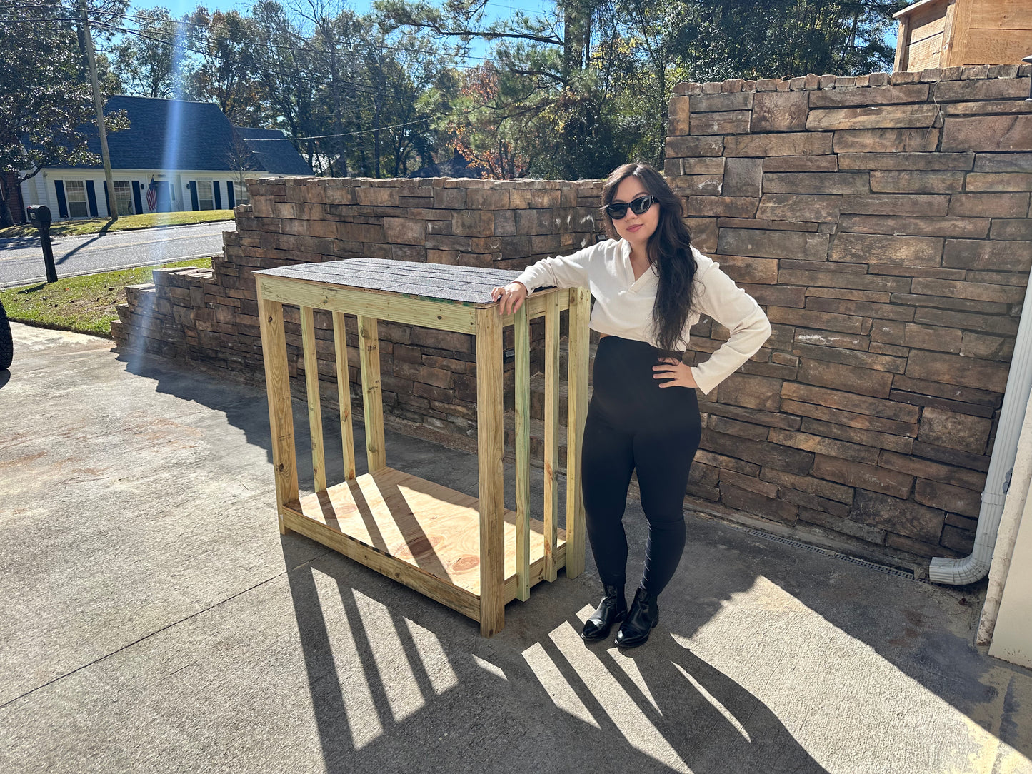 Firewood Rack – 4' x 4' x 2' – Made to Order