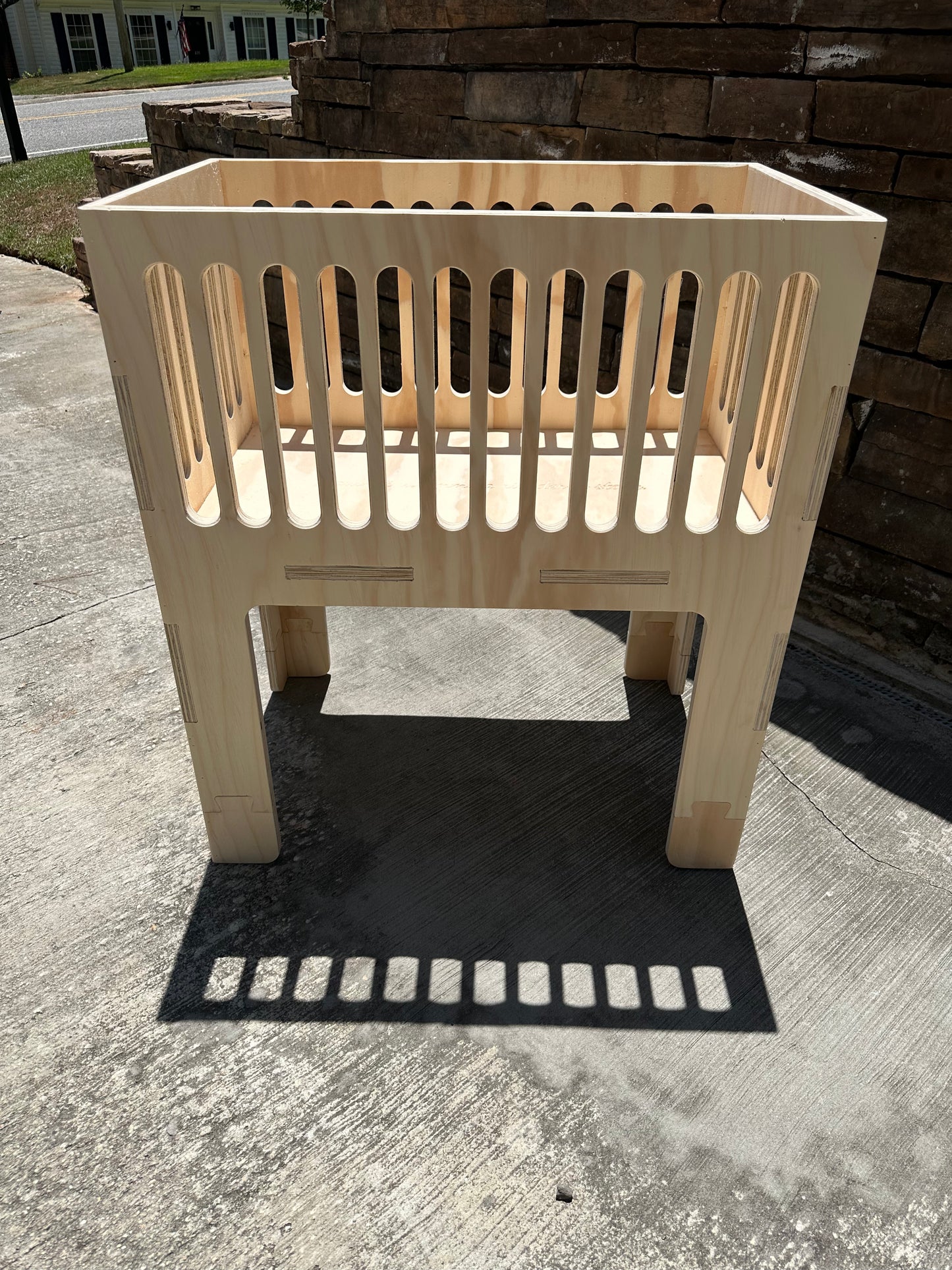 Baby Bassinet – Handcrafted & Generational Wooden Cradle
