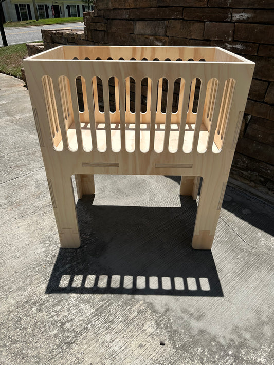 Baby Bassinet – Handcrafted & Generational Wooden Cradle