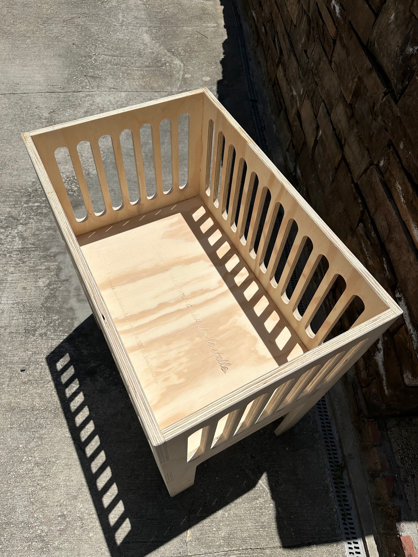 Baby Bassinet – Handcrafted & Generational Wooden Cradle