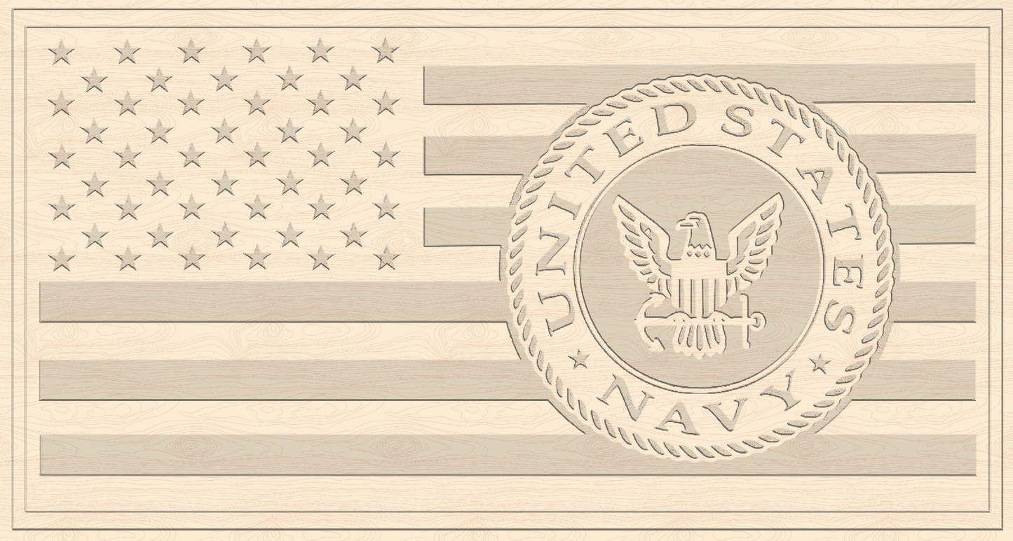 American Flag Military Logos SVG Bundle – U.S. Armed Forces Digital Download for Cricut, Silhouette, CNC, T-Shirts & Decals